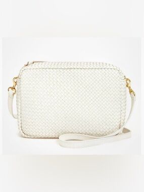 Clare V - Marisol in Brie Diagnonal Woven